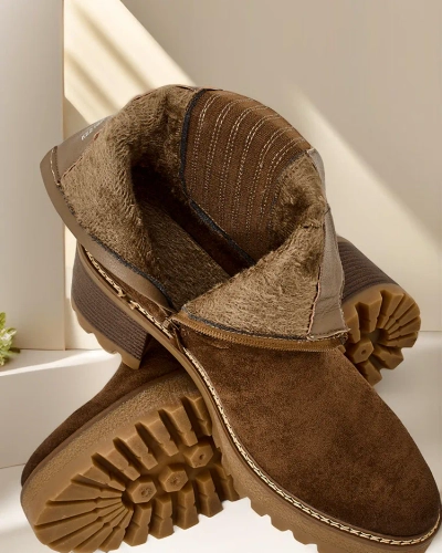 Royalfashion Eco-szövet női bokacsizma egy oszlopon Segiag