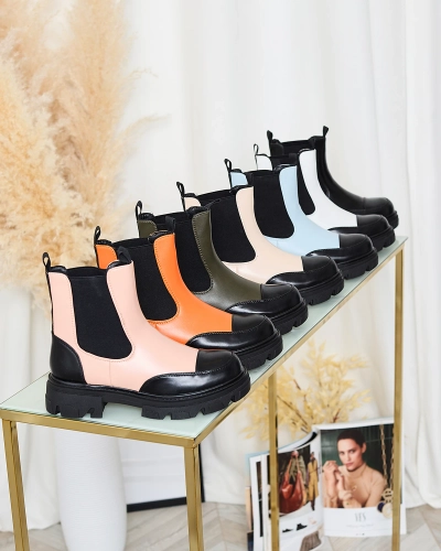 Royalfashion Sötétzöld női Userrus csizma