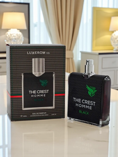 The Crest Homme Black ihlette férfi parfümös víz