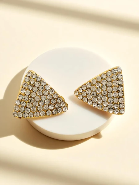 Royalfashion Női felcsíptethető fülbevaló cirkónia kővel