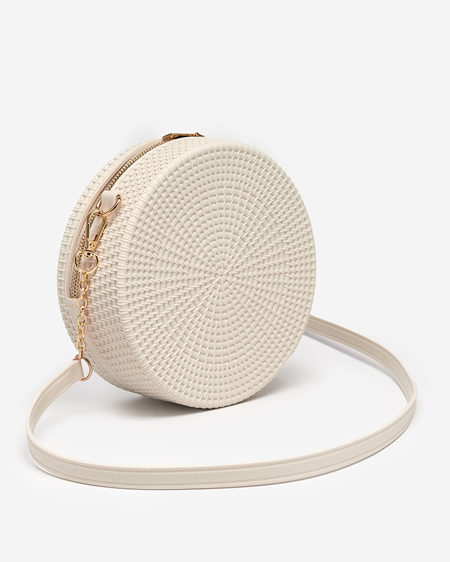 Női bézs kézitáska dombornyomással - Kiegészítők