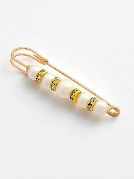 Díszes női bross gyöngyökkel Anthea Aurelia