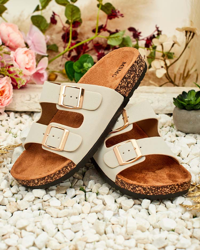 Royalfashion Női Ottoma lapos talpú flip-flop