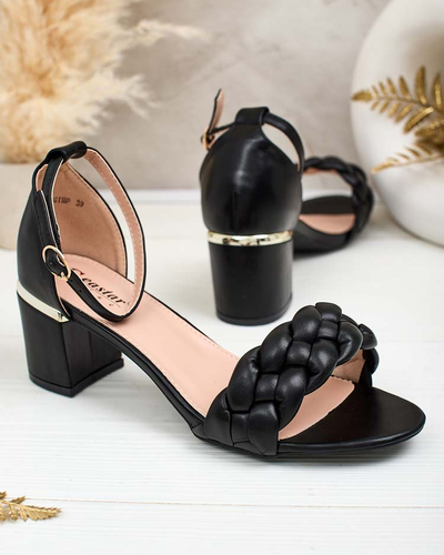 Fekete női szandál Marines - Lábbeli