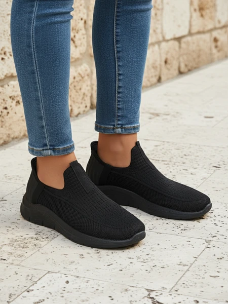 Royalfashion Női Slip-On Szövet Sportcipő Secat