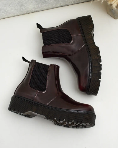 Royalfashion Női eko bőr Movitas csizma