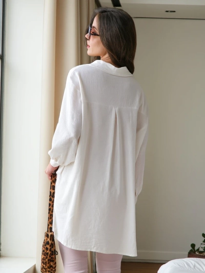 Royalfashion Hosszú női oversized ing