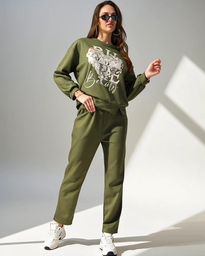 Royalfashion Női viszkóz szett mintával