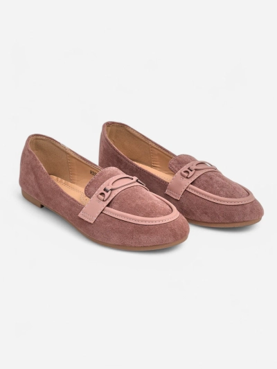 Royalfashion Női öko suede mokaszin Zammei