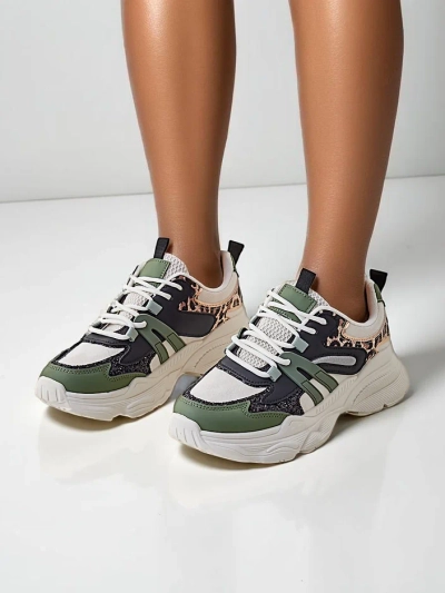 Royalfashion Női sportos sneakerek vastagabb talppal Aimo