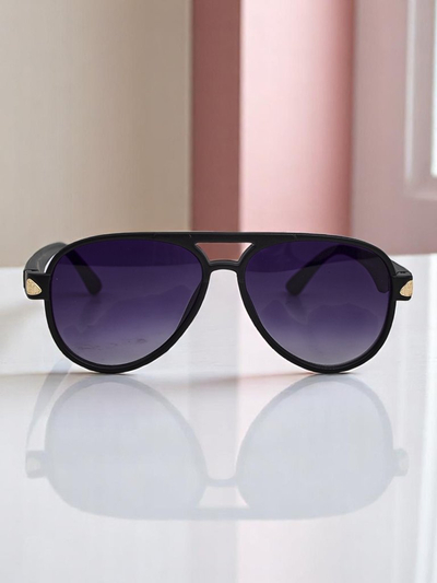 Royalfashion napszemüveg díszített szárakkal Shadow Aviator