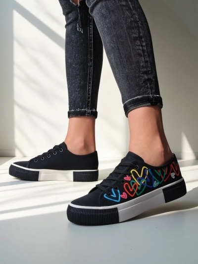 Royalfashion Női sneakers nyomattal Sercess