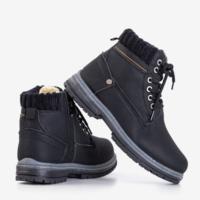 Fekete női szigetelt csizma a Magiten-től - Lábbeli