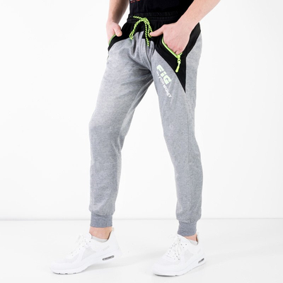 Férfi szürke nadrág - Ruházat