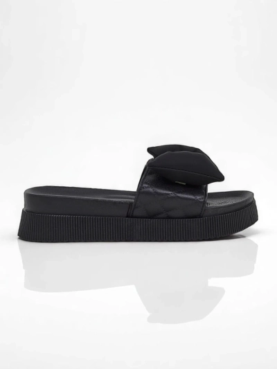 Royalfashion Női platform papucs masnival Mivo Jump