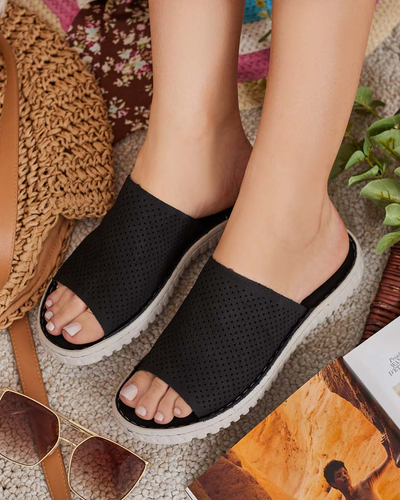 Royalfashion Női áttört flip-flop Ererra