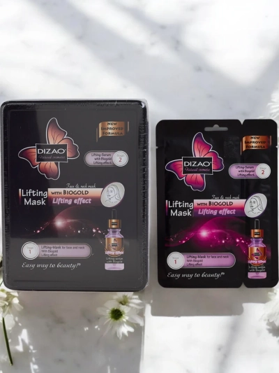 DIZAO - Szérum és maszk készlet arannyal 6g+36g x 10db