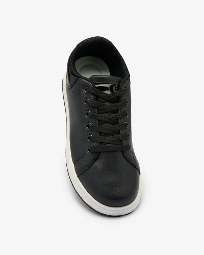 Royalfashion Fekete női sportcipő Classic Vibes