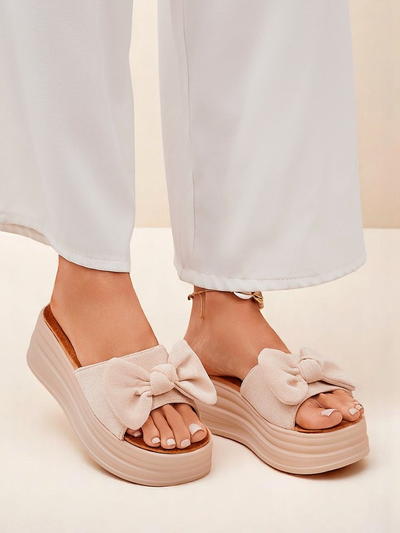 Királyi divat Női platform szandálok Givan