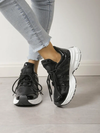 Royalfashion Női sportos sneakers vastag talpon Loness