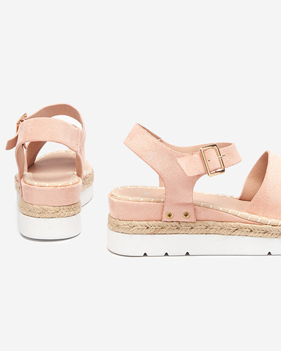 OUTLET Rózsaszín női szandál éken Setovia - Lábbeli