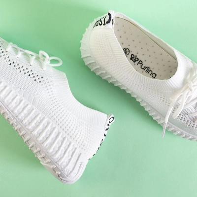 OUTLET Fehér női sportcipő Melete - Cipő