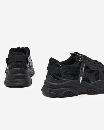 Női sportcipő fekete színben Ponti- Footwear