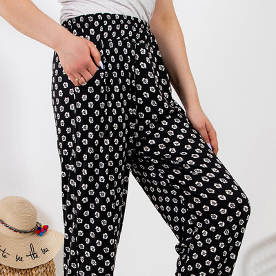 Mintás női nadrág PLUSZ MÉRET - Ruházat