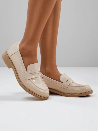 Royalfashion Női lakk mokaszin Aylay