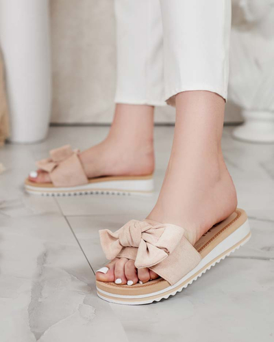 Royalfashion Női flip-flopok masnival Erinner