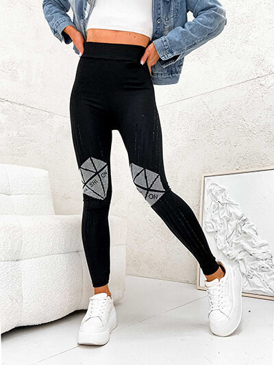 Royalfashion Női leggings cirkókkal