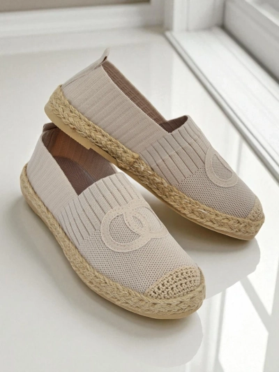 Aurelia Espadrilles Royalfashion Bézs – Lapos bebújós női cipő