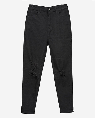 Fekete szakadt farmer női - Ruházat