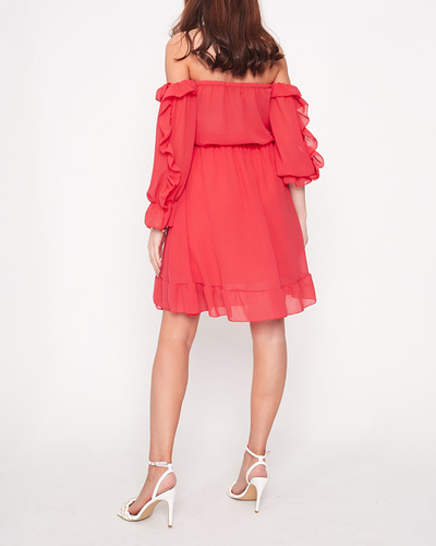 Sötét rózsaszín női 'spanyol ruha - Ruházat