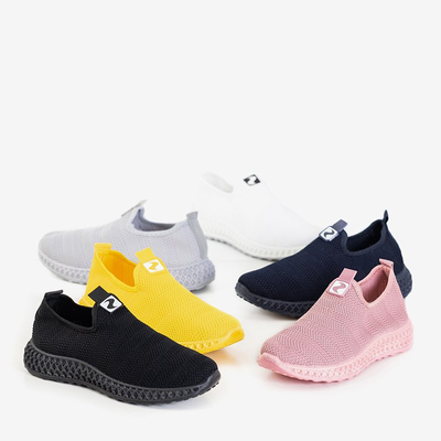 Sárga csúszás a Nandini edzőcipőkön - lábbeli