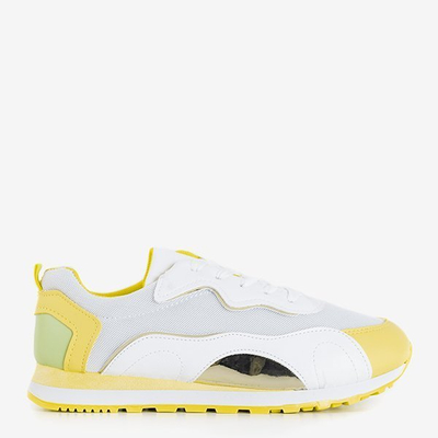 Sárga és fehér színű Mavena cipők - Cipők