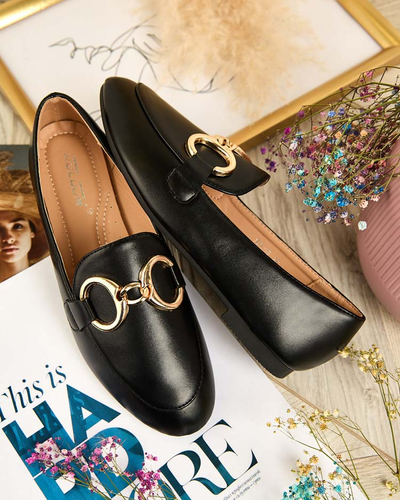 Royalfashion mokaszinok orrdíszítéssel Abermes