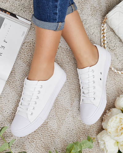 Royalfashion női klasszikus fűzős tornacipő Ogisea