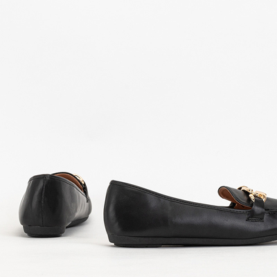 Fekete női eco bőr cipők Zolli- Cipők