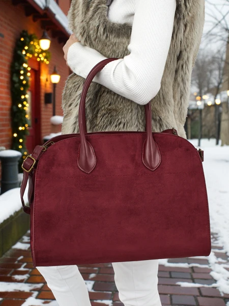 Dorelle női shopper táska, öko-velúr