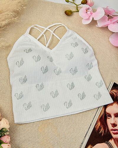 Royalfashion Női sportmelltartó cirkofrizura