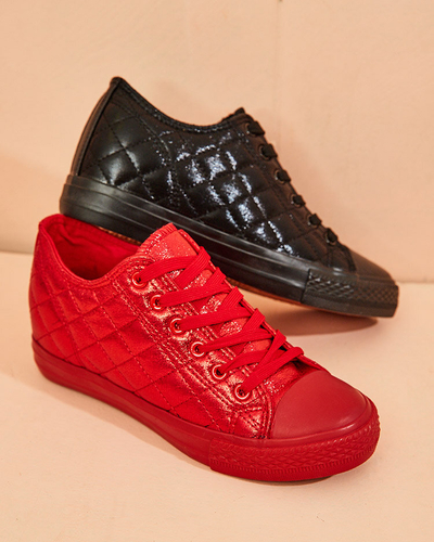 Royalfashion női steppelt tornacipő rejtett horgonnyal Avvas