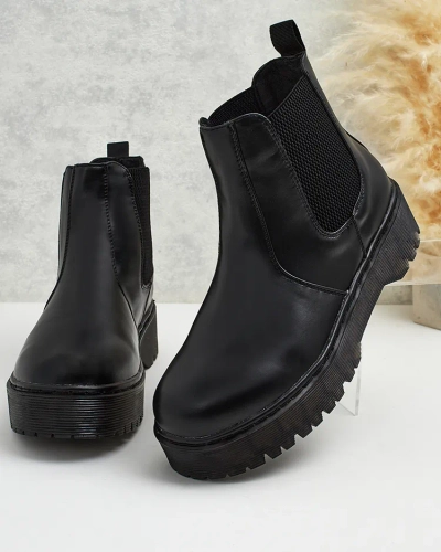 Royalfashion Női eko bőr Movitas csizma