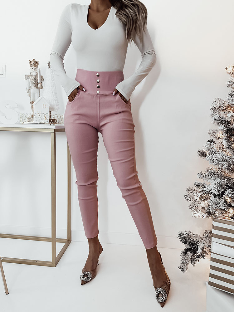 Royalfashion Pink női teggings nadrág