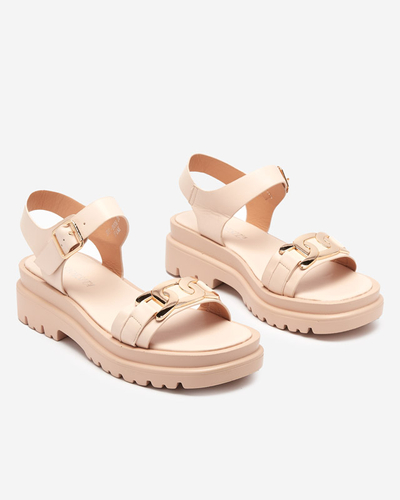 Bézs színű női szandál Blascita - Lábbeli