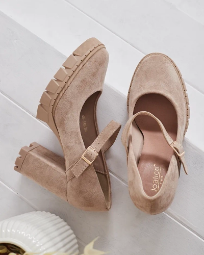 Royalfashion Női öko-szarvasbőr Elomma pumpa