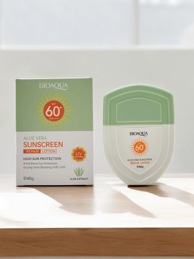 Bioaqua Napvédő Krém Aloe Vera-val 60 SPF 40g