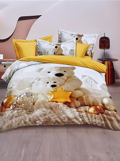 Royalfashion Karácsonyi Ágynemű 160x200 szett 3-RÉSZES