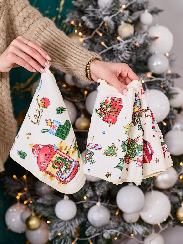 Royalfashion Ünnepi konyharuha szett Merry Xmas