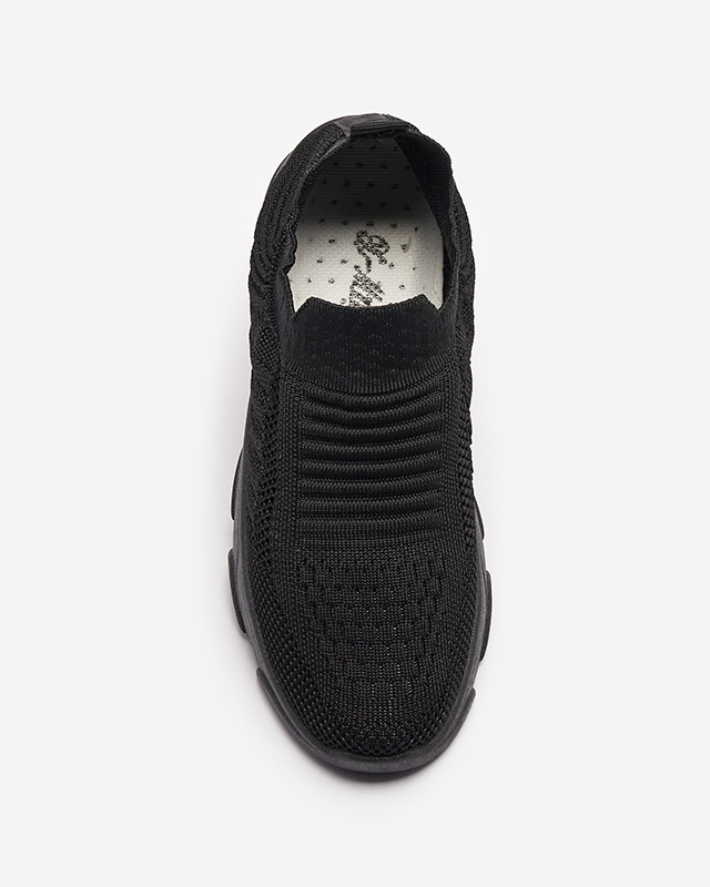 Fekete női slip-on sportcipő Stoddu- Footwear